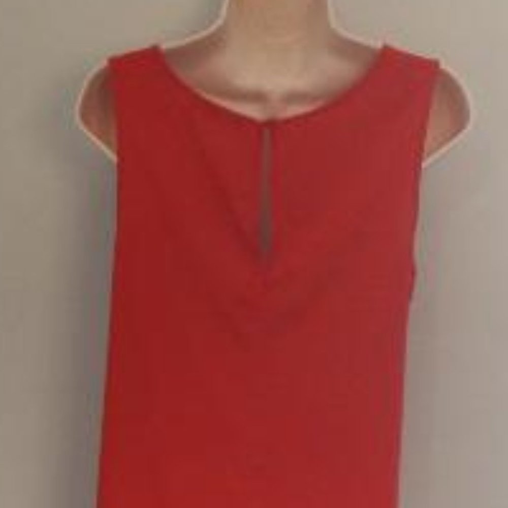 Signature Collection Ruffle Tank Top, Size XS - Picture 3 of 6